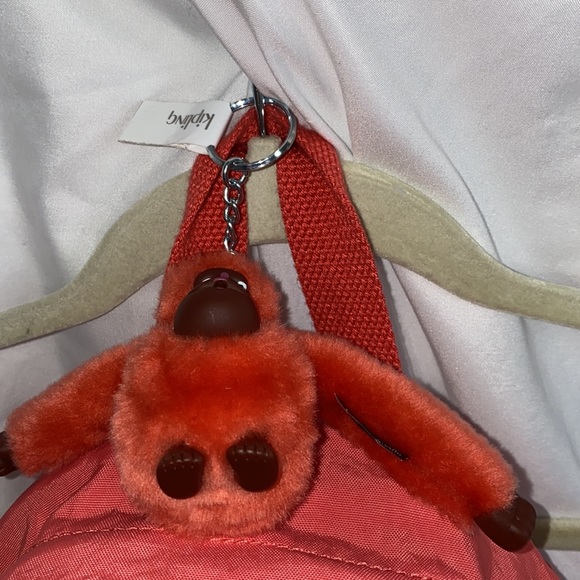 Coral Kipling backpack - Picture 4 of 4